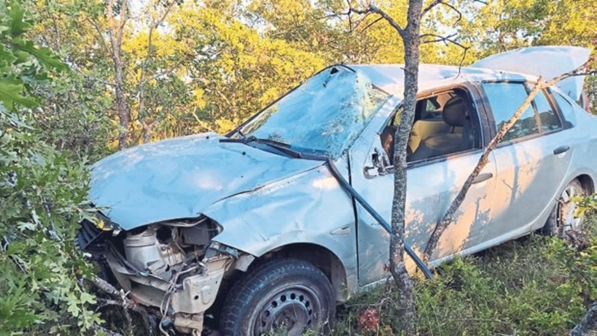 Banaz’da yaşlı çifti trafik kazası ayırdı