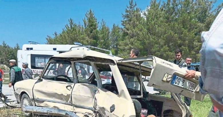 Muğla yolundaki kazada 1 kişi hayatını kaybetti