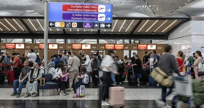 Yılın ilk 7 ayında 138,8 milyon yolcu hava yolu ile seyahat etti