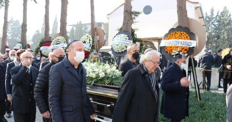 Eskinazi ailesinin asırlık çınarı Raşel Eskinazi son yolculuğuna uğurlandı