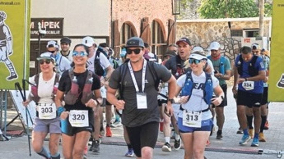 Efeler Yolu Ultra Trail Yarışları başladı