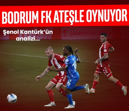 Bodrum FK ateşle oynuyor