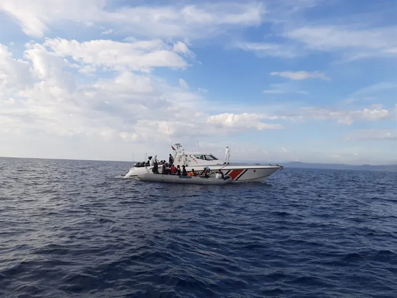 Çanakkale’de 93 sığınmacı kurtarıldı