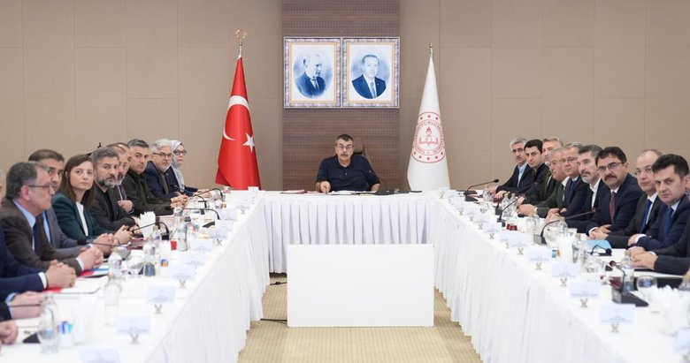 Milli Eğitim Bakanı Tekin başkanlığında birim amirleri toplantısı yapıldı