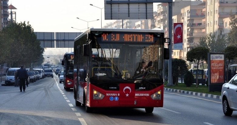 Manisa’da kırmızı ve elektrikli otobüsler Kurban Bayramı’nda ücretsiz