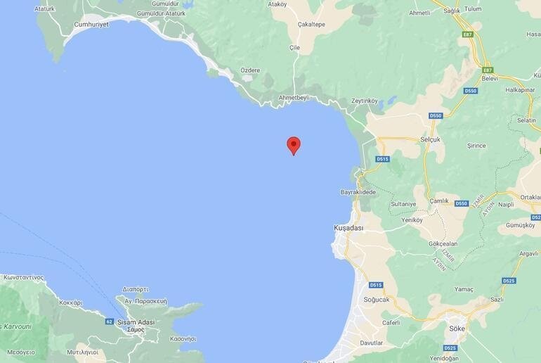 Kuşadası Körfezi’nde deprem