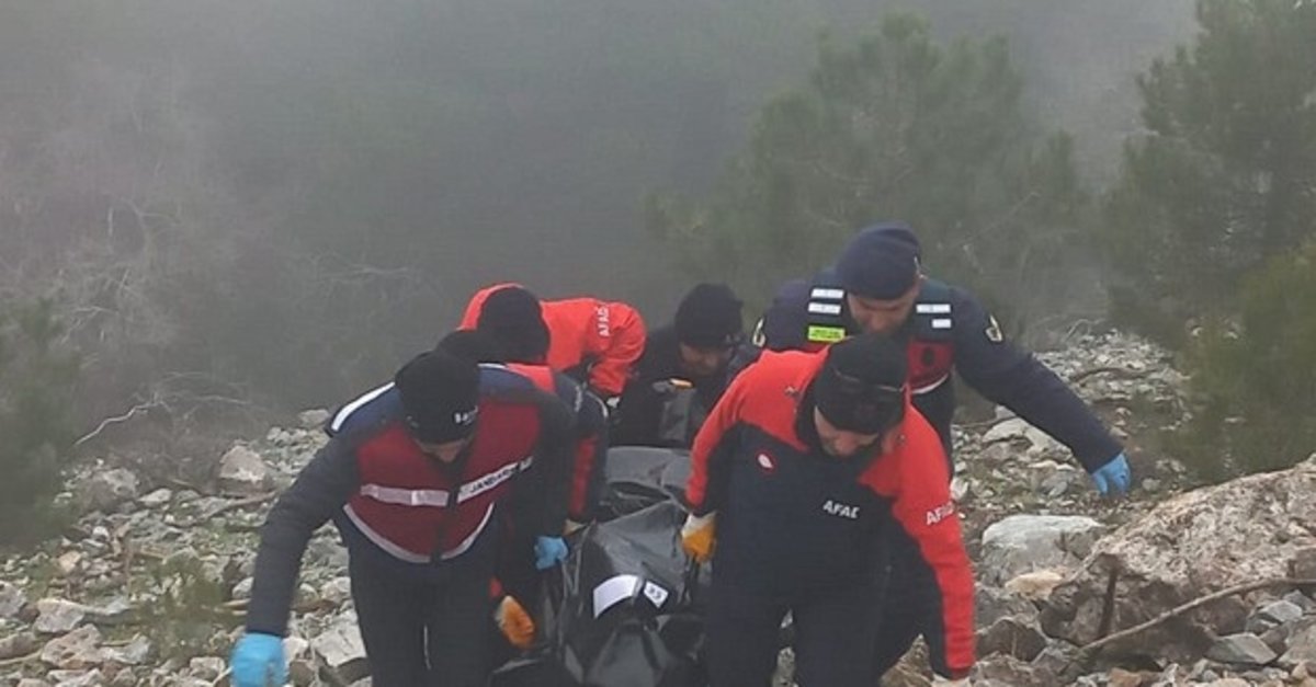 Aydın'da korkunç olay! Uçurumda ceset bulundu