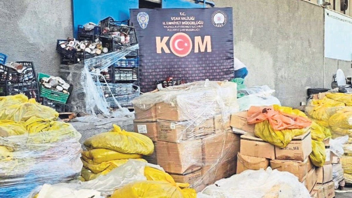 Uşak'ta 29 tonluk tatlı skandalı