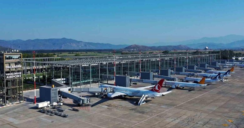 Dalaman Havalimanı’na 6 ayda 2 milyondan fazla yolcu
