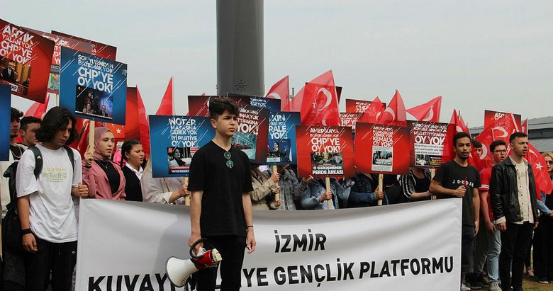 İzmir’den ‘Terör devletine izin vermeyeceğiz’ mesajı