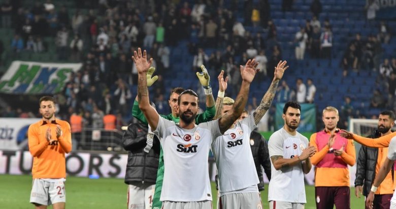 G.Saray üçlük attı