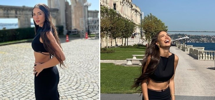 Demet Özdemir ayna pozlarıyla mest etti