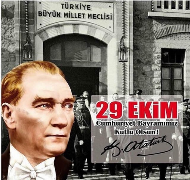 En güzel 29 Ekim Cumhuriyet Bayramı resimli mesajları!