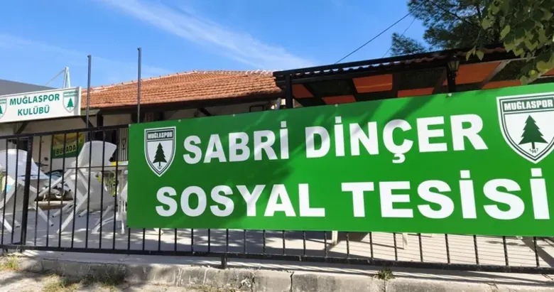 Muğlaspor Akademi Tesisleri’ne Sabri Dinçer’in adı verildi