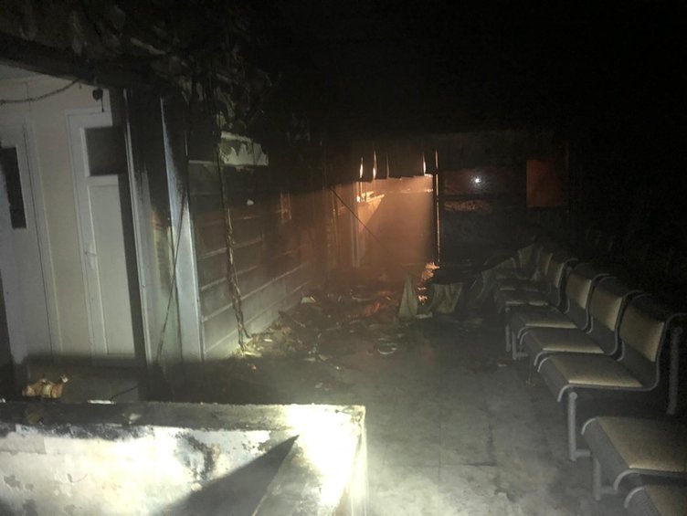 Muğla Milas’taki 75. Yıl Devlet Hastanesi’nde yangın