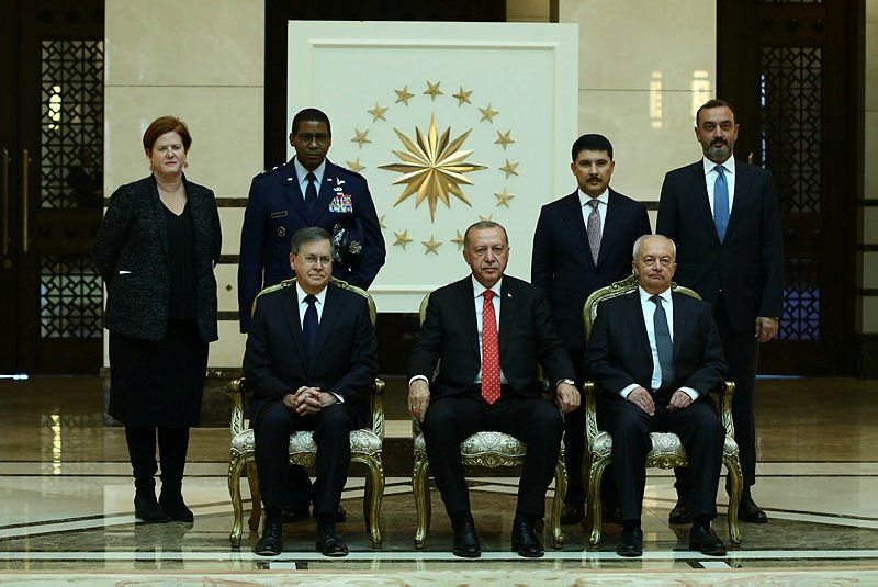 Başkan Recep Tayyip Erdoğan’da büyükelçilerden güven mektubu