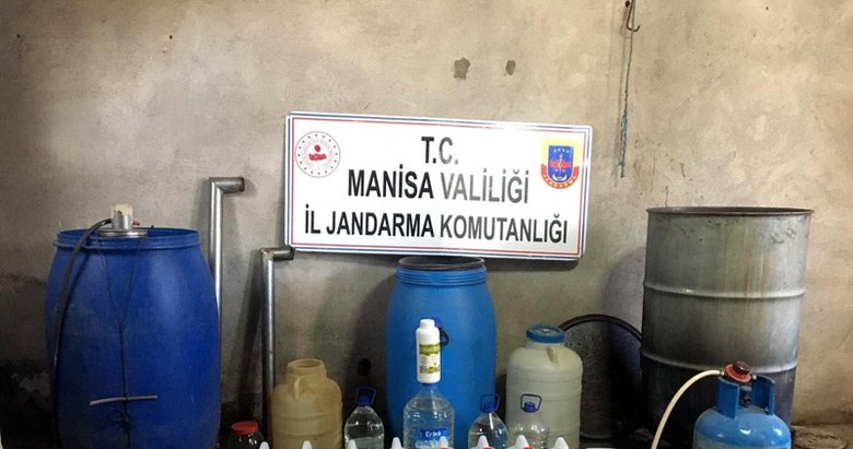 Manisa’da sahte içki ve ruhsatsız av tüfeği ile yakalanan 3 kişiye 80 bin lira para cezası