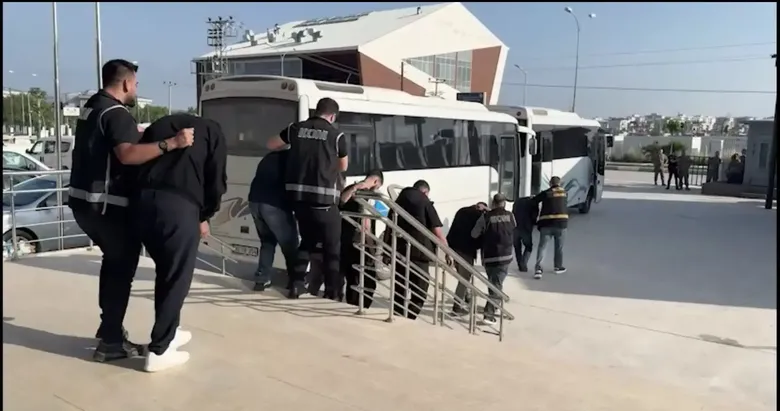 Osmaniye merkezli suç örgütüne darbe: Çok sayıda tutuklama
