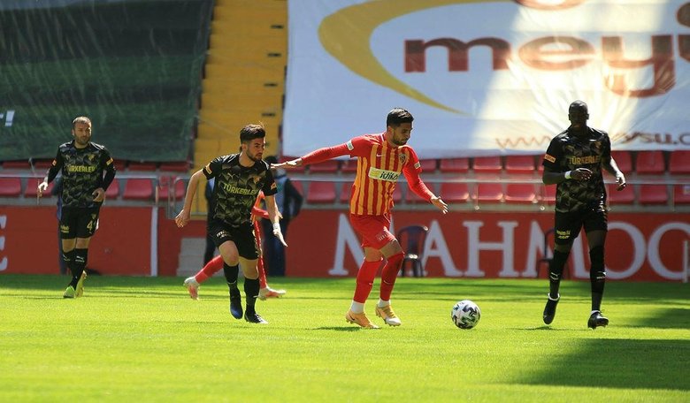 Puanlar paylaşıldı! Kayserispor 1-1 Göztepe