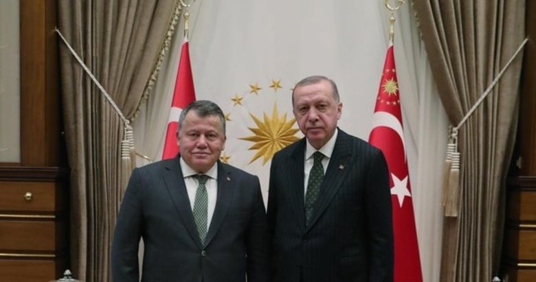 Başkan Erdoğan, Yargıtay Başkanı İsmail Rüştü Cirit’i kabul etti