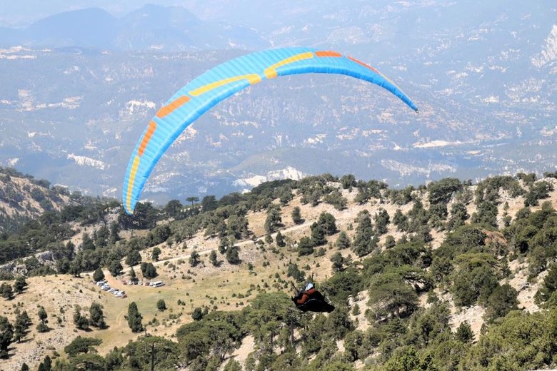 Denizli’de Yamaç Paraşütü Dünya Kupası heyecanı