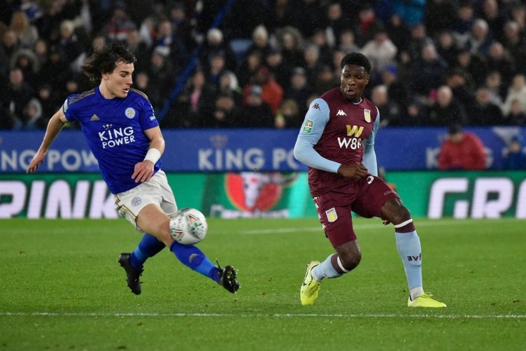 Leicester City-Aston Villa maçında sinirler gerildi! Çağlar Söyüncü çılgına döndü!
