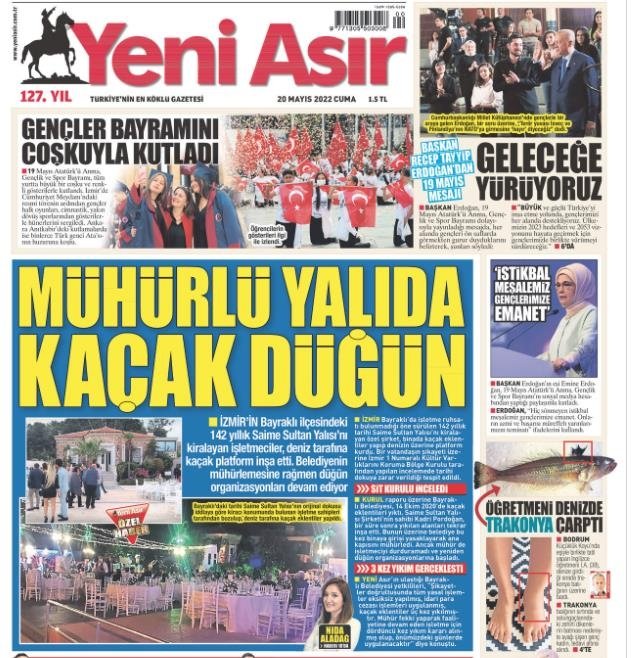 Yeni Asır yazdı belediye harekete geçti! Mühürlü yalıda jet yıkım