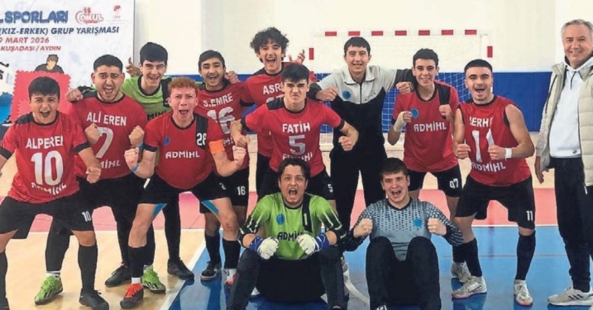 Futsalda Aydın’ın gururu oldular