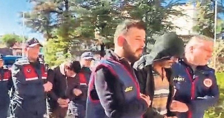 ‘Kaçarlar’ çetesi jandarmadan kaçamadı