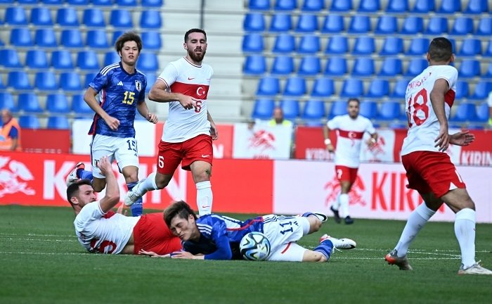 A Milli takım hazırlık maçında sahadan mağlup ayrıldı