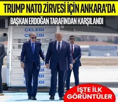 Son dakika: ABD Başkanı Trump Ankara’da