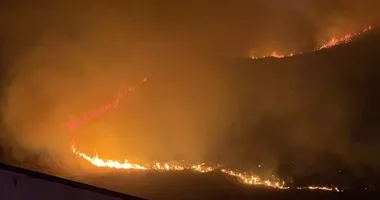 Aydın’da otluk alanda çıkan yangın kontrol altına alındı