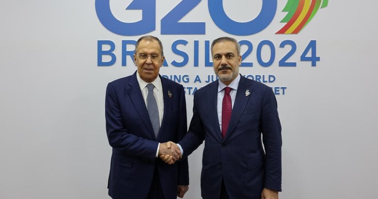 Bakan Fidan, Rus mevkidaşı Lavrov ile görüştü