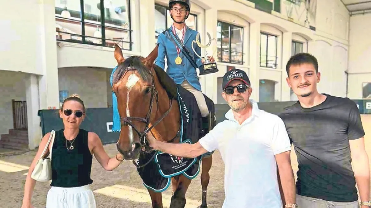 İzmir'in gururu Can Doruk Özdemir Türkiye Şampiyonu oldu