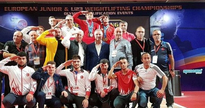 Avrupa şampiyonluğu sonrası Muhammet Furkan Özbek’ten Mehmetçik’e asker selamı