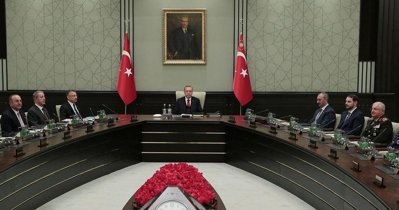 Milli Güvenlik Kurulu, 4 ay sonra Cumhurbaşkanı Erdoğan başkanlığında toplandı