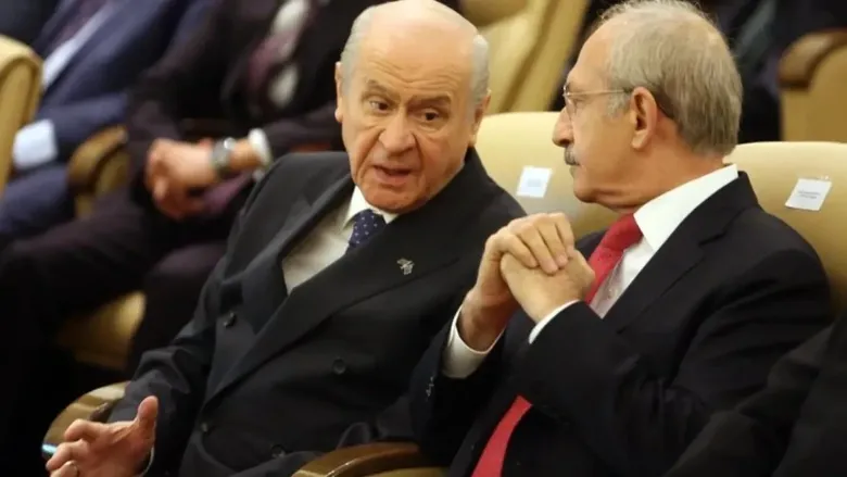 SON DAKİKA: MHP lideri Bahçeli, CHP Genel Başkanı Kılıçdaroğlu ile görüştü