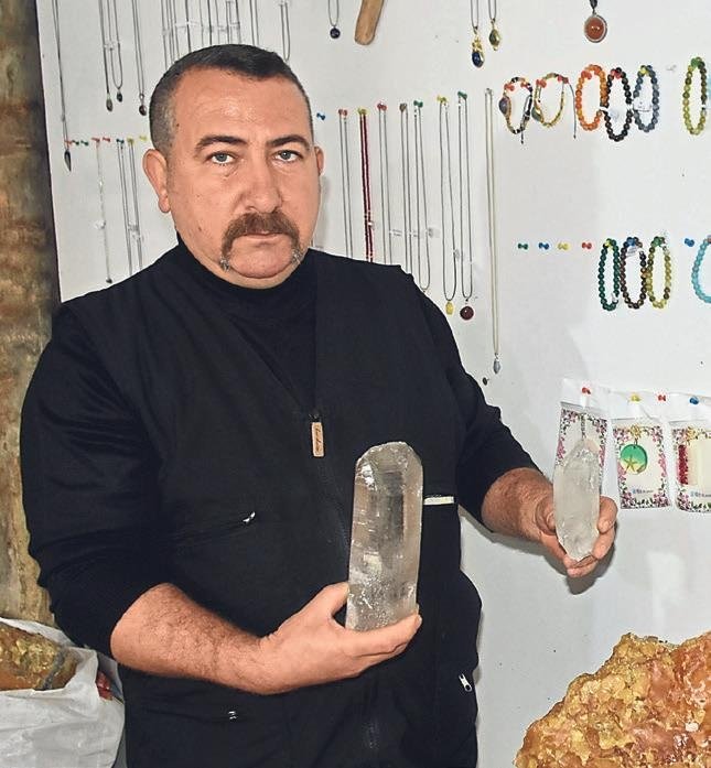 Doğal taşlar ekmek kapısı oldu