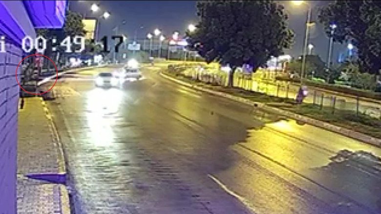 Lunapark dönüşü faciayla bitti! Korkunç kazanın görüntüleri ortaya çıktı