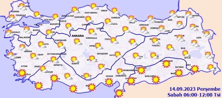İzmir hava durumu 14 Eylül Perşembe! Meteoroloji'den o illere kuvvetli yağış uyarısı