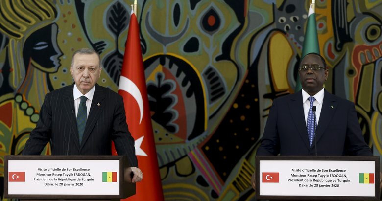 Başkan Erdoğan ve Senegal Cumhurbaşkanı Macky Sall’den önemli açıklamalar