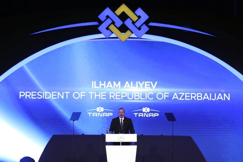 TANAP Avrupa Bağlantısı Başkan Erdoğan’ın katılımıyla Avrupa’ya bağlandı