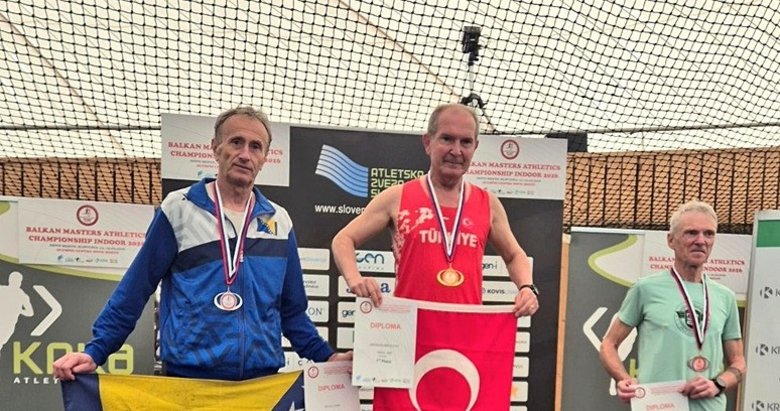 65 yaşındaki Denizlili sporcumuz gururlandırdı!