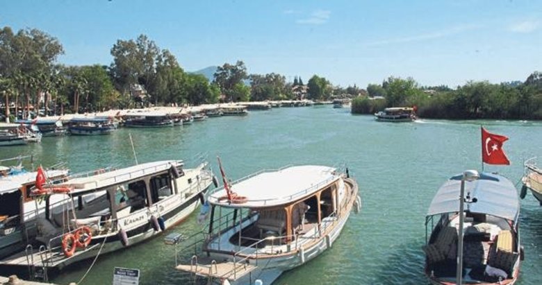 Dalyan’da tekneler sezondan umutlu