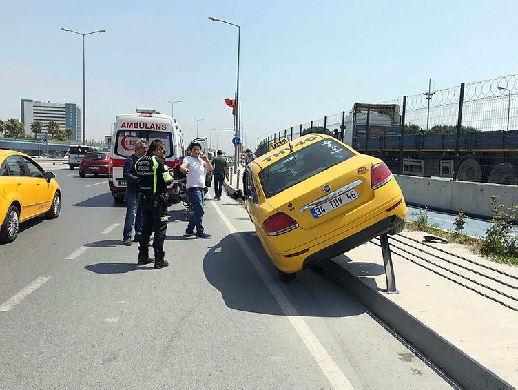 İstanbul’da akılalmaz kaza!