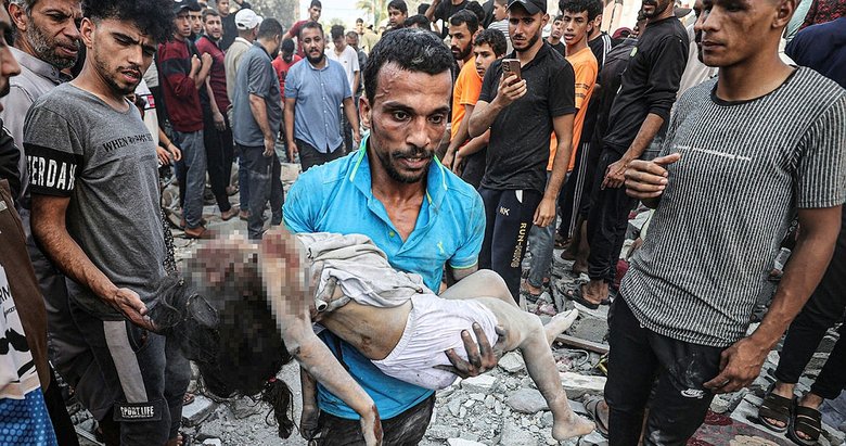 Soykırımcı İsrail, çocuk katliamına kılıf buldu!