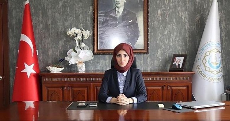 Dazkırı ilçesinin ilk kadın kaymakamı göreve başladı