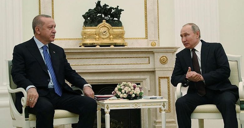 Başkan Erdoğan ile Putin’in görüşmesi sona erdi
