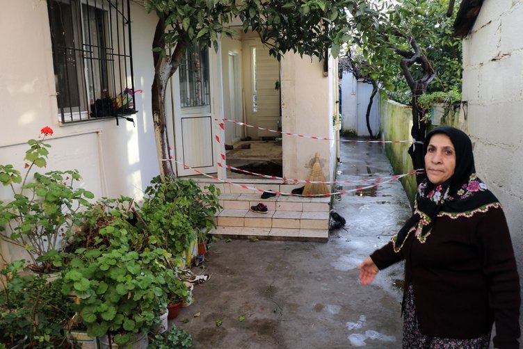Aydın’da evin holü çöktü: 2 yaralı