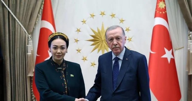 Başkan Erdoğan, Türkmenistan Meclis Başkanı Gulmanova’yı kabul etti